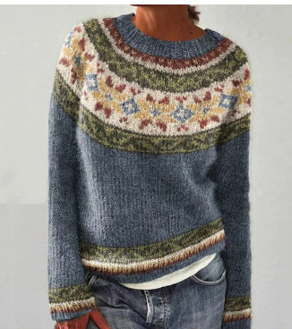 Strickpullover Damen Rundhals – Alltagstauglich, Warm & Dehnbar