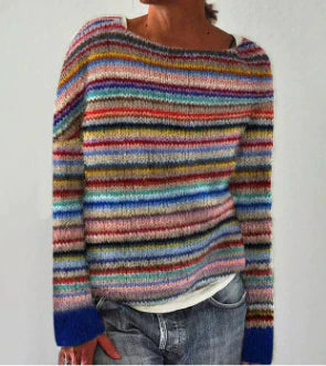 Strickpullover Damen Rundhals – Alltagstauglich, Warm & Dehnbar