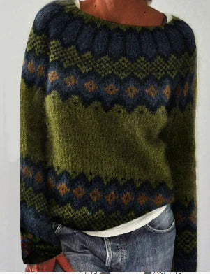 Strickpullover Damen Rundhals – Alltagstauglich, Warm & Dehnbar