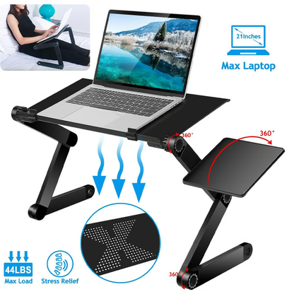 Laptopständer 360° Ergonomisch – Höhenverstellbar Faltbar & Stabil