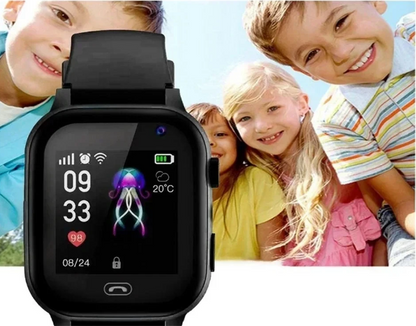 4G GPS-Smartwatch für Kinder KidSafe Pro – SOS-Taste & Echtzeit-Ortung
