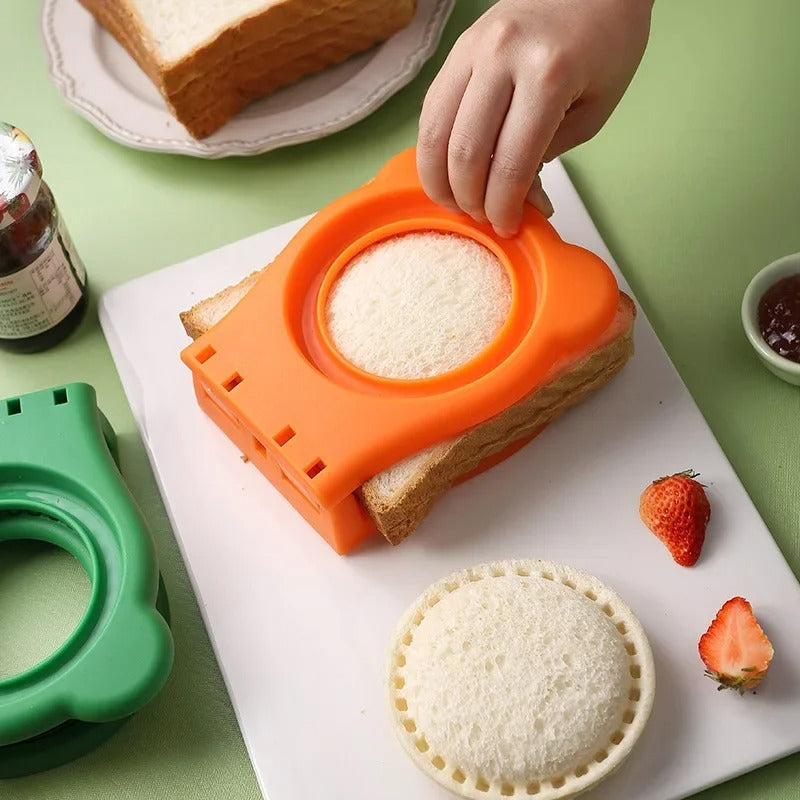 Sandwich-Maker mit Versiegelung – Rund & Kompakt für Toasts