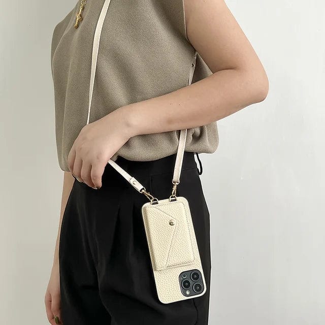 Crossbody-Handyhülle Leder – Schultertasche Damen & Herren