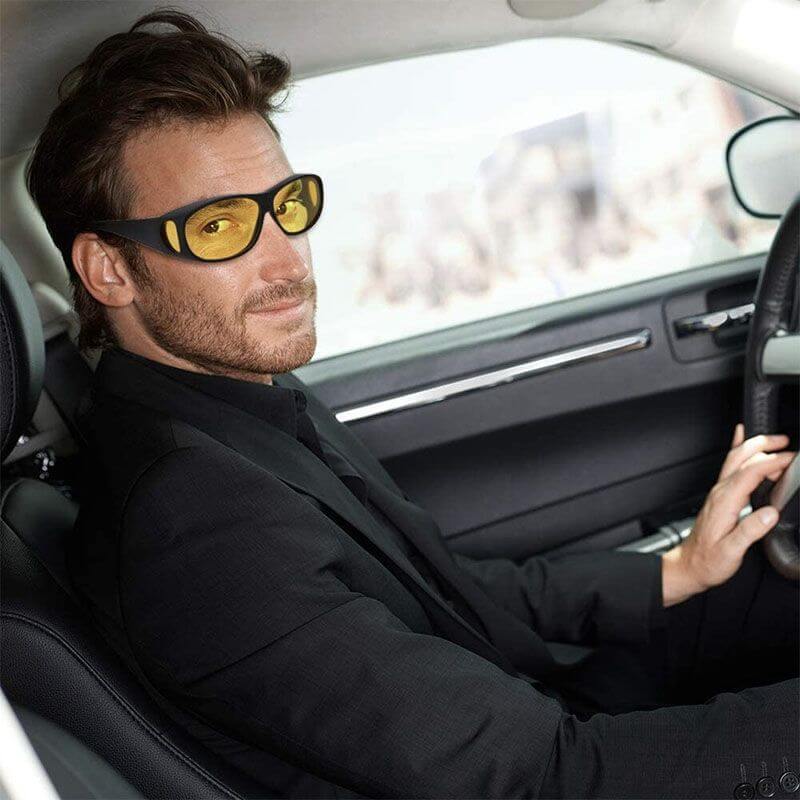 Nachtsichtbrille – Antireflektierend UV400 & Nachtfahrten Sicher