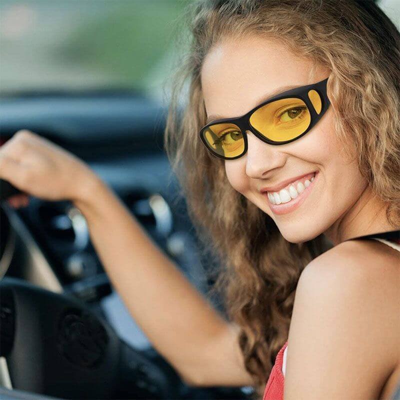 Nachtsichtbrille – Antireflektierend UV400 & Nachtfahrten Sicher