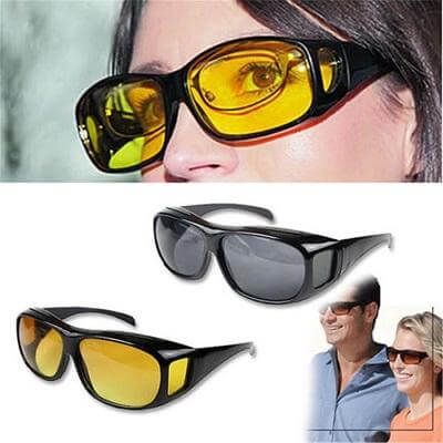 Nachtsichtbrille – Antireflektierend UV400 & Nachtfahrten Sicher