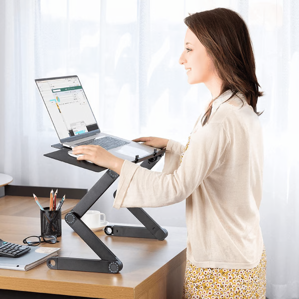 Laptopständer 360° Ergonomisch – Höhenverstellbar Faltbar & Stabil