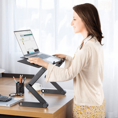 Laptopständer 360° Ergonomisch – Höhenverstellbar Faltbar & Stabil