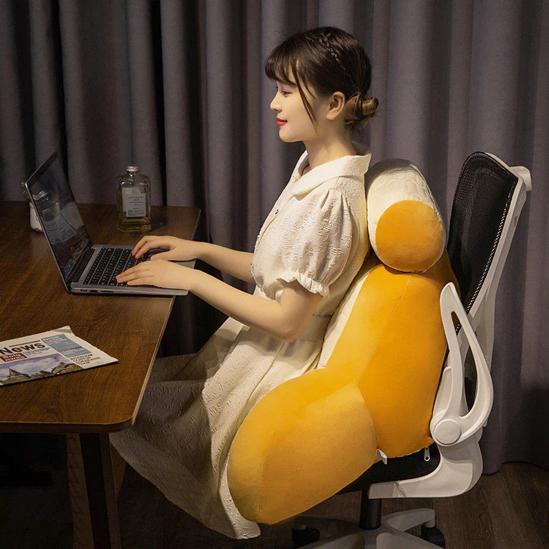 Ergonomisches Dreieckskissen – Rücken, Nacken & Beinstütze