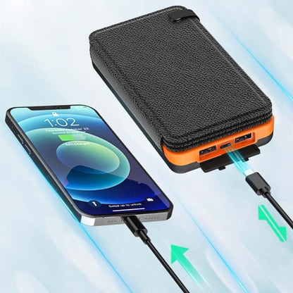 Solar-Powerbank – 4 Panels 3 USB-Ausgänge & Outdoor Laden
