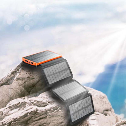 Solar-Powerbank – 4 Panels 3 USB-Ausgänge & Outdoor Laden